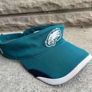 Philadelphia Eagles Visor Hat Reebok NFL Adjustable Green Football Cap